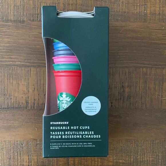 Starbucks - Color Changing - Hot Cups - 2021  Edition Collectible - New! - Picture 1 of 3